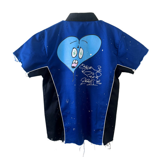 Hustle Mechanic Shirt (Royal)
